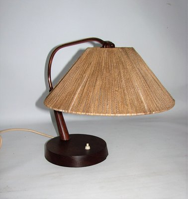 Swiss Temde Table Lamp in Teak, 1960s-XHP-1389541