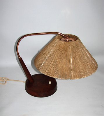 Swiss Temde Table Lamp in Teak, 1960s-XHP-1389541