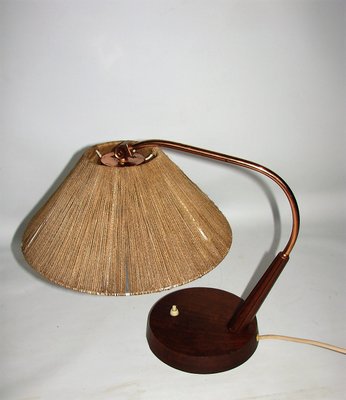 Swiss Temde Table Lamp in Teak, 1960s-XHP-1389541