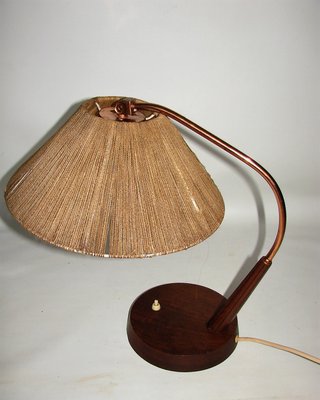 Swiss Temde Table Lamp in Teak, 1960s-XHP-1389541