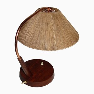 Swiss Temde Table Lamp in Teak, 1960s-XHP-1389541