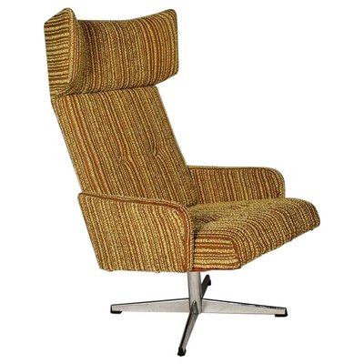 Swivel Armchair, Czechoslovakia, 1970s-TZ-876143