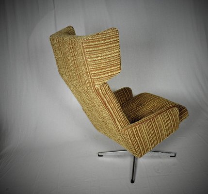 Swivel Armchair, Czechoslovakia, 1970s-TZ-876143