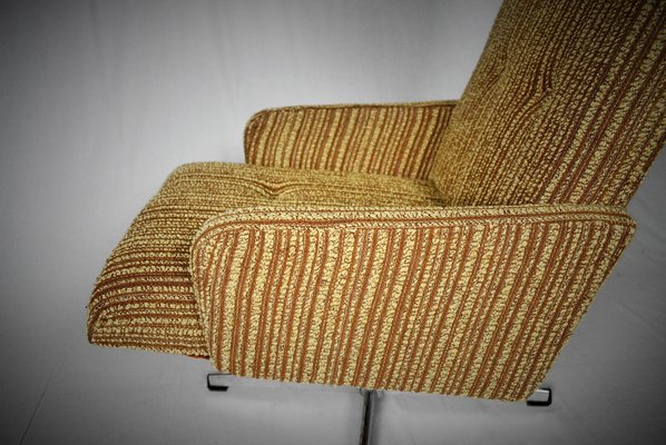 Swivel Armchair, Czechoslovakia, 1970s-TZ-876143