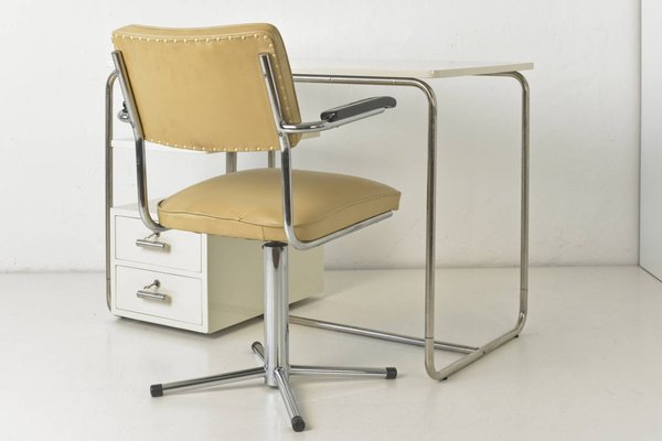 Swivel Armchair from Mauser Werke Waldeck, Germany, 1950s-LOB-1028470