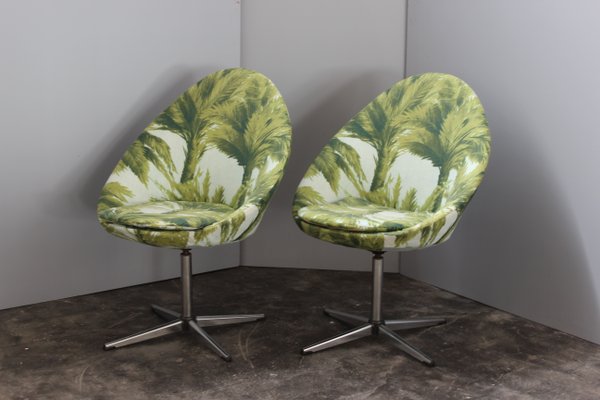 Swivel Armchairs, 1960s, Set of 2-HZ-568454