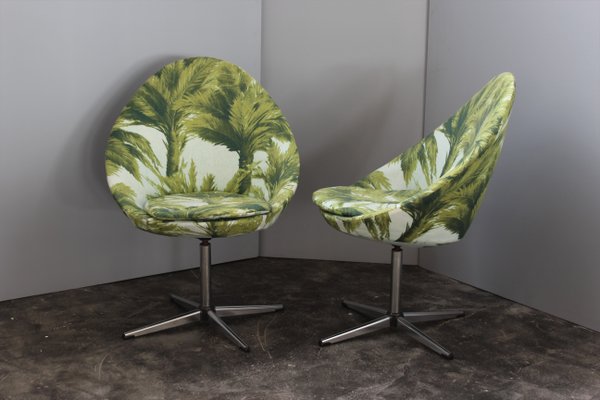 Swivel Armchairs, 1960s, Set of 2-HZ-568454