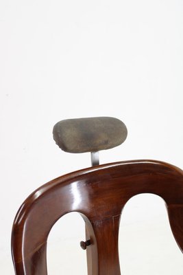 Swivel Barber Beech Chair, Former Czechoslovakia, 1920s-TZ-2018650