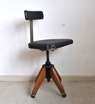 Swivel Chair from Stoll, 1920s-HPQ-1181041