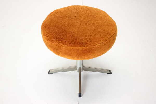 Swivel Stool or Footstool, Czechoslovakia, 1970s-TZ-1166614