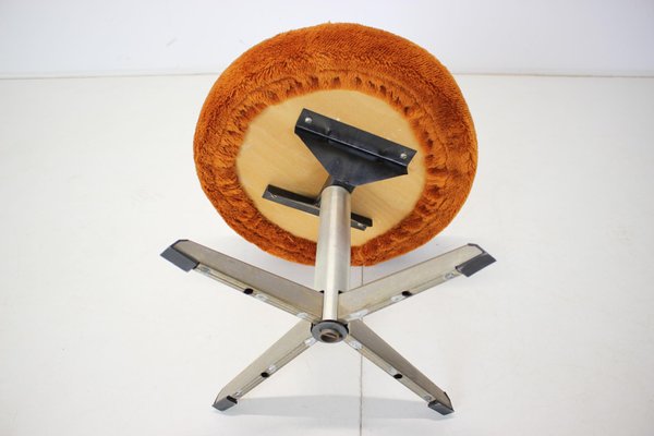 Swivel Stool or Footstool, Czechoslovakia, 1970s-TZ-1166614