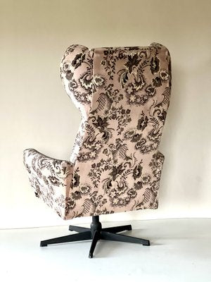 Swivel Wing Chair, Czechoslovakia, 1970s-ALG-1752237