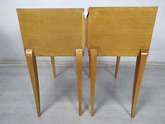 Sycomore Bedside Tables, 1950s, Set of 2-EAD-1742698