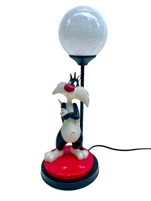 Sylvester Cat Table Lamp, 1970s-FSD-1374295