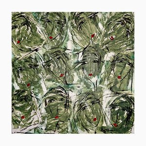 Sylvia Brotons, Green, 2022, Mixed Media on Paper-CHG-2037711