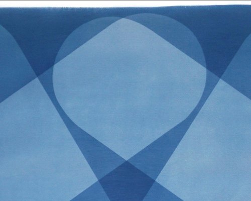 Symmetrical Icon, 2022, Cyanotype-RWC-1338187