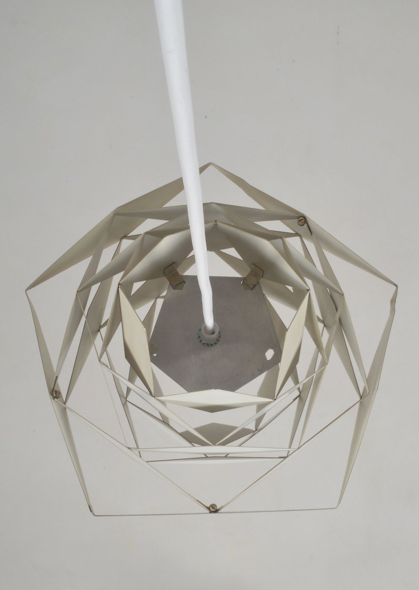 Symphony Ceiling Lamp attributed to Preben Dal for Hans Følsgaard Elektro, 1960s