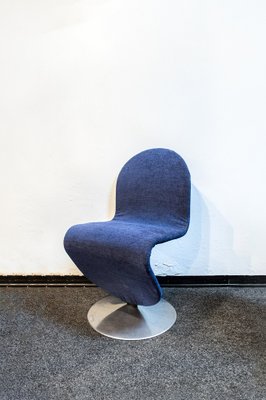 System 1-2-3 Chairs by Verner Panton for Fritz Hansen, 1973, Set of 6-VCV-1799271