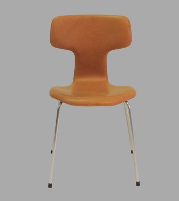 T Chairs or Hammer Chairs by Arne Jacobsen for Fritz Hansen, 1960s, Set of 8-VVO-1974150