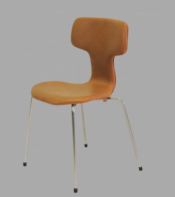 T Chairs or Hammer Chairs by Arne Jacobsen for Fritz Hansen, 1960s, Set of 8-VVO-1974150