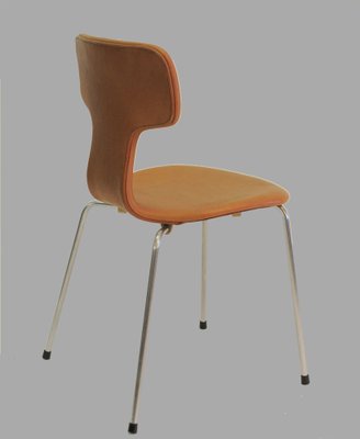 T Chairs or Hammer Chairs by Arne Jacobsen for Fritz Hansen, 1960s, Set of 8-VVO-1974150