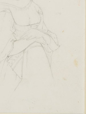 T. Weller, Young Italian, 19th-Century, Pencil-OJR-1273490