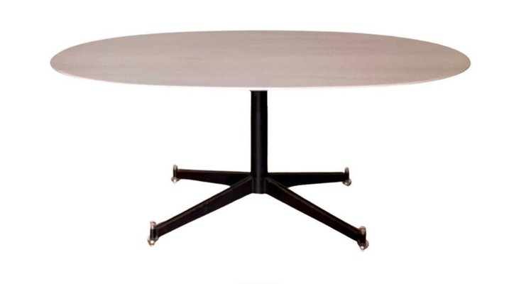 T2 Dining Table in White Marble attributed to Ignazio Gardella for Azucena, 1950s-KKZ-1899016