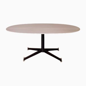 T2 Dining Table in White Marble attributed to Ignazio Gardella for Azucena, 1950s-KKZ-1899016