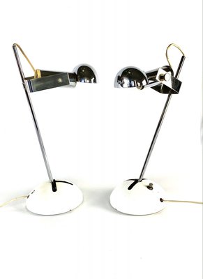 T395 Table Lamps by Robert Sonneman for Luci Italia, 1972, Set of 2-TXN-779832