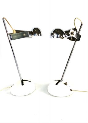 T395 Table Lamps by Robert Sonneman for Luci Italia, 1972, Set of 2-TXN-779832