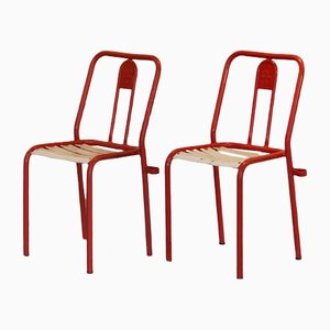 T4 Savoyard Chairs from Tolix, Set of 2-LA-1355049