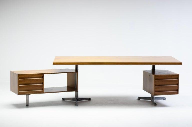 T95 Executive Desk by Osvaldo Borsani with Matching Desk Chair