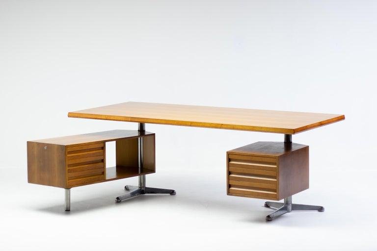 T95 Executive Desk by Osvaldo Borsani with Matching Desk Chair