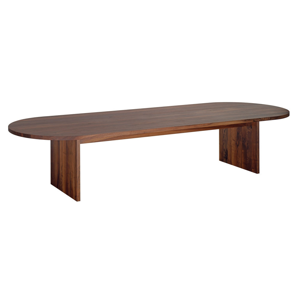 ASHIDA - Oval solid wood table