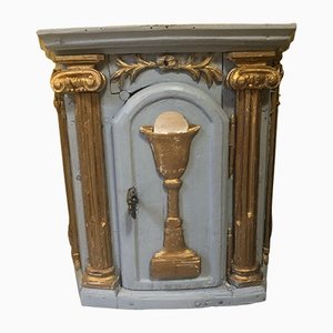 Tabernacle in Painted & Gilded Wood-TEP-1234762