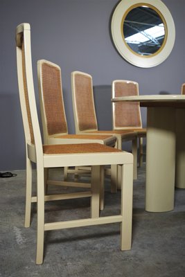 Table and Chairs Set by Mario Sabot, 1970s, Set of 7-KNM-1080656