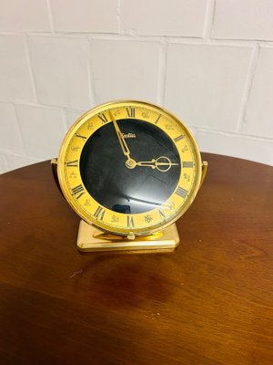 Table Clock in Brass from Zentra-SZM-1785539