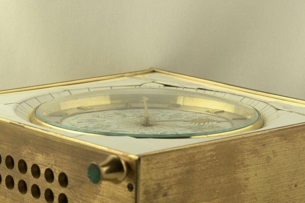 Table Clock with Hour Strike from Junghans, Germany, 1950s-LOB-692482