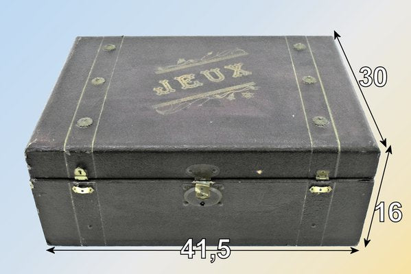 Table Games Box, France, 1930s, Set of 14-GKV-1788383