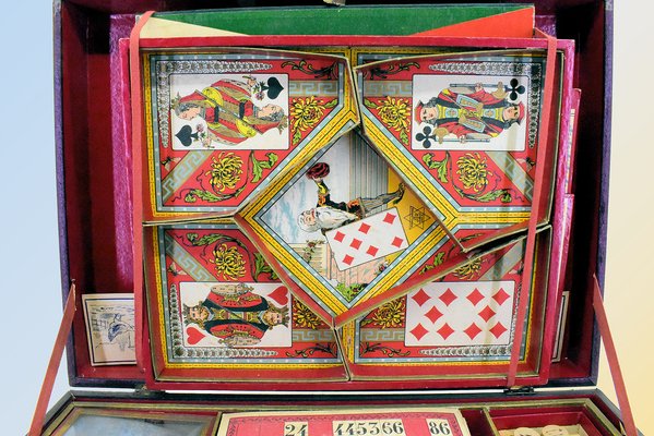 Table Games Box, France, 1930s, Set of 14-GKV-1788383