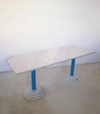 Table in Marble by Antonia Astori for Driade, 1980s-UIW-1092238