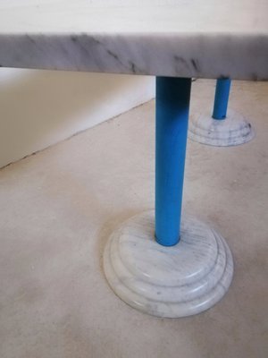 Table in Marble by Antonia Astori for Driade, 1980s-UIW-1092238