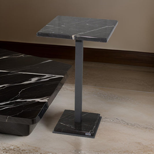 Table in Pietra Gray Marble by Euromarmi Store