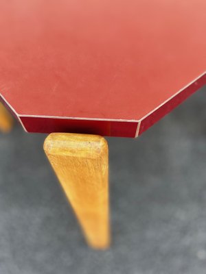 Table in Red Forma by Bruno Rey for Dietiker, 1970s-SSK-1718517