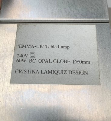 Table Lamp by Cristina Lamiquiz for Emma UK-UAH-1180887