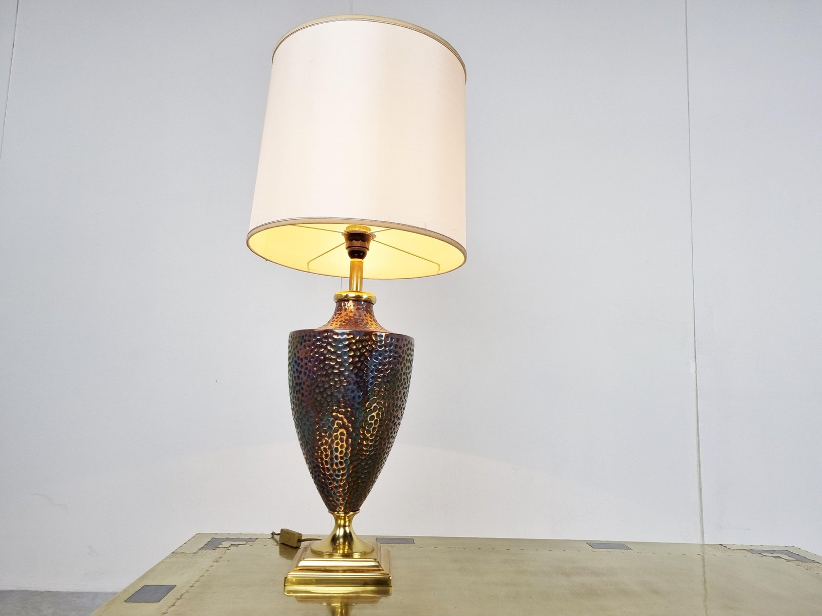 Table Lamp by Maison Le Dauphin, 1970s