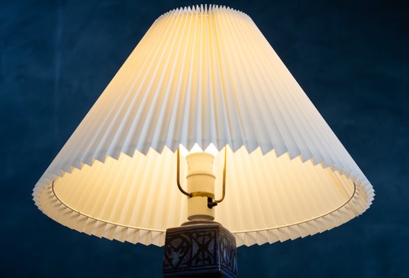 Table Lamp by Nils Thorsson for Royal Copenhagen, Denmark, 1960s-ZGQ-1081784