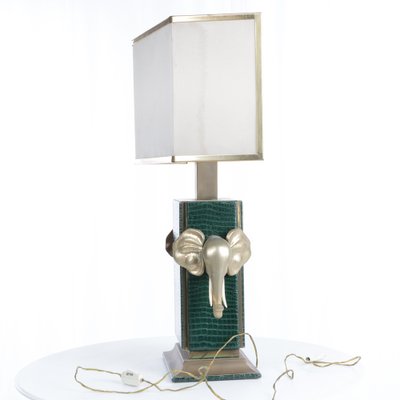 Table Lamp Decorated with Elephants-YSU-1279325