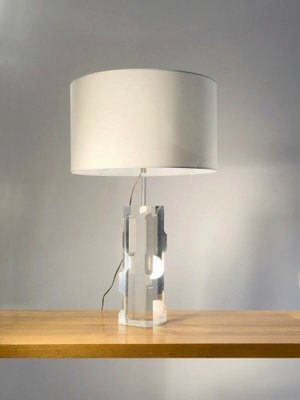 Table Lamp in Acrylic Glass by Alessio Tasca, Italy, 1970-NLF-1262453