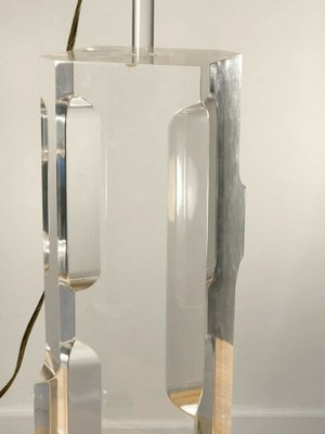 Table Lamp in Acrylic Glass by Alessio Tasca, Italy, 1970-NLF-1262453